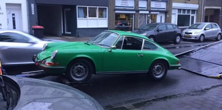 Gestohlener 1972er Porsche 911 geortet und sichergestellt