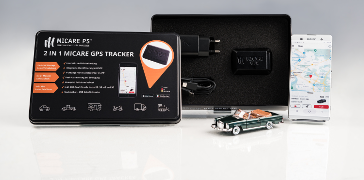 MICARE GPS Tracker - klein, vielseitig und leistungsstark