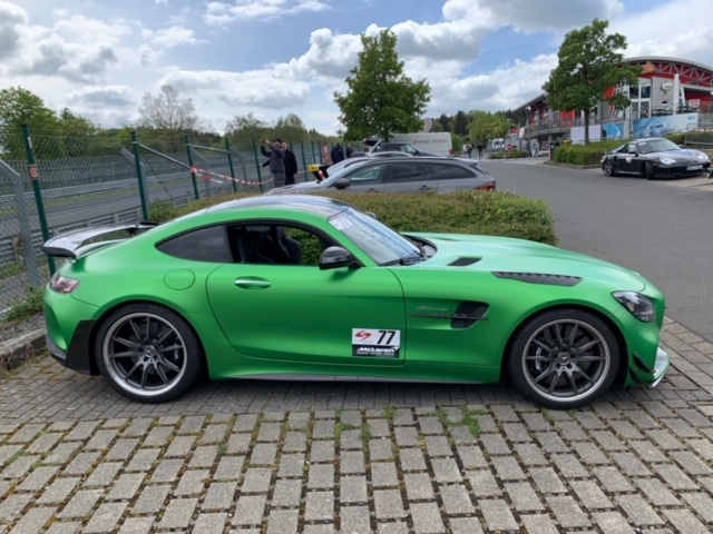 Unter den sichergestellten Luxusautos befand sich auch dieser auf MICARE PS als gestohlen registrierte AMG GT R