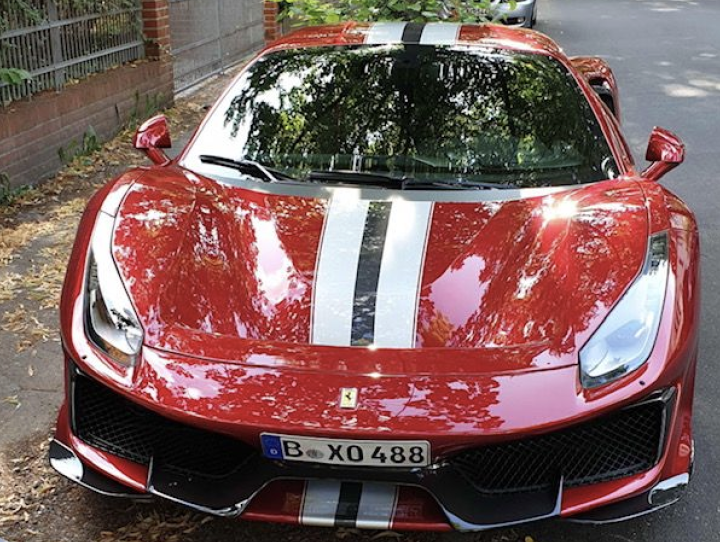 Auch Berlin ist betroffen - dieser Ferrari 488 Pista ist bis heute verschollen