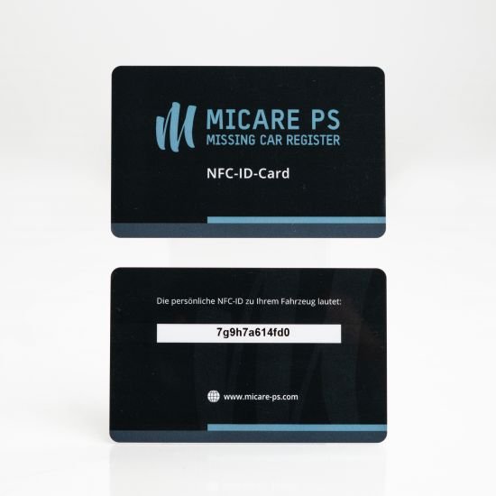 MICARE NFC-ID-SET vehicle identification for classic cars, youngtimers and enthusiast vehicles
