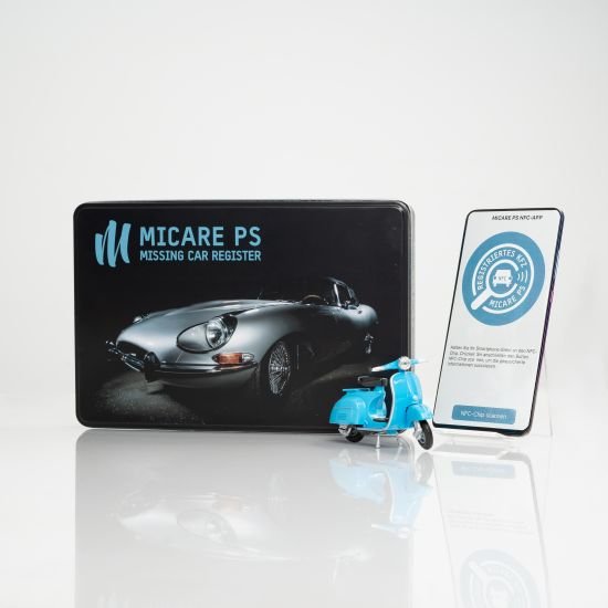 MICARE NFC-ID-SET vehicle identification protection for motorbikes and scooters