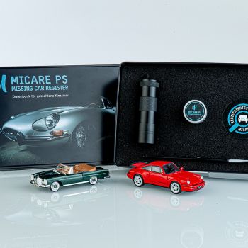 MICRODOT-ID-SET Vehicle marking by artificial DNA for classic cars, youngtimers and collectors' vehicles