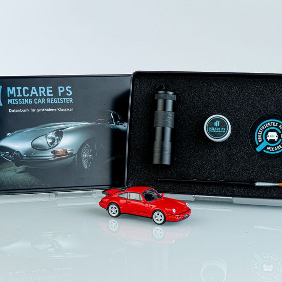 MICRODOT-ID-SET Vehicle marking by artificial DNA for classic cars, youngtimers and collectors' vehicles