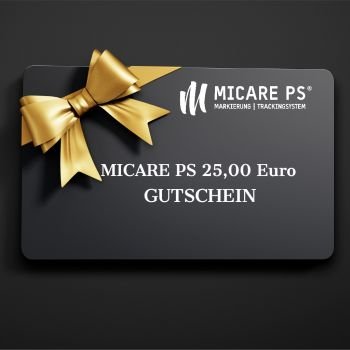 MICARE PS Geschenkgutschein 25,00 Euro