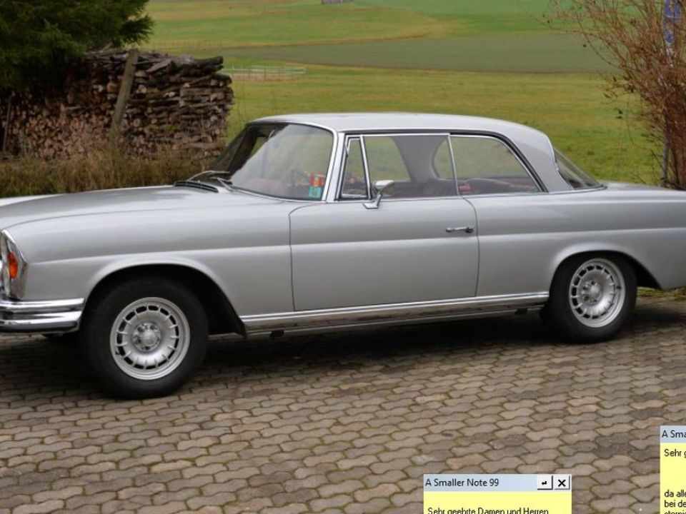 1970 Silber Mercedes Benz 280 Se 3 5 W 111 Micare Ps