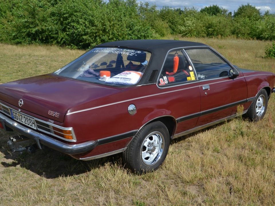 1977 Red Opel Commodore B Gs E Micare Ps